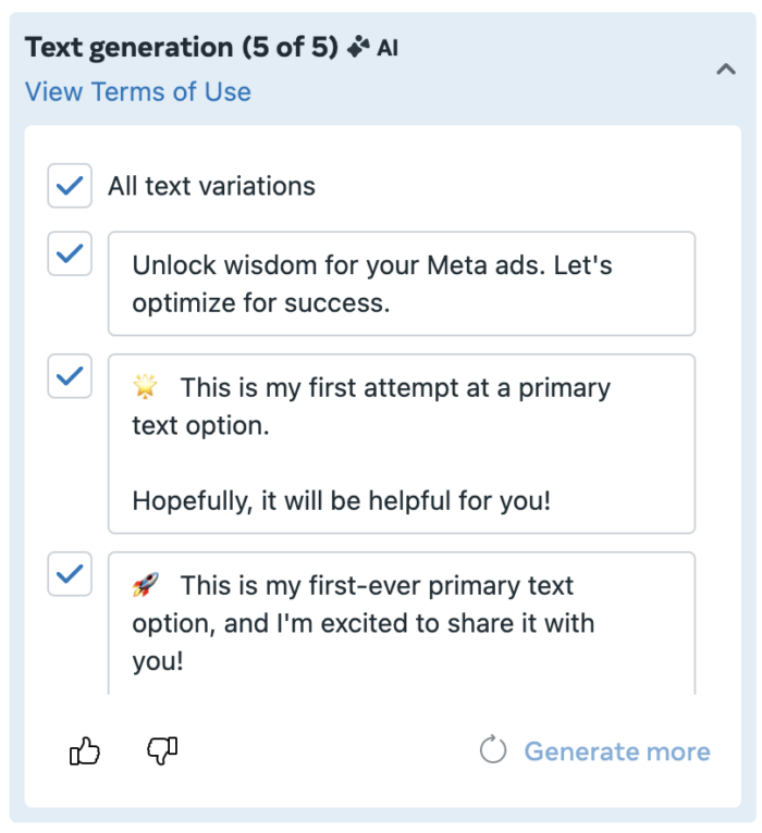 Text Generation